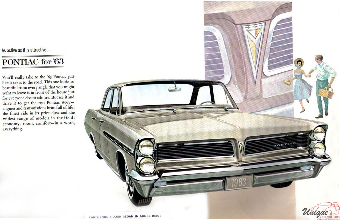 1963 Canadian Pontiac Brochure Page 4